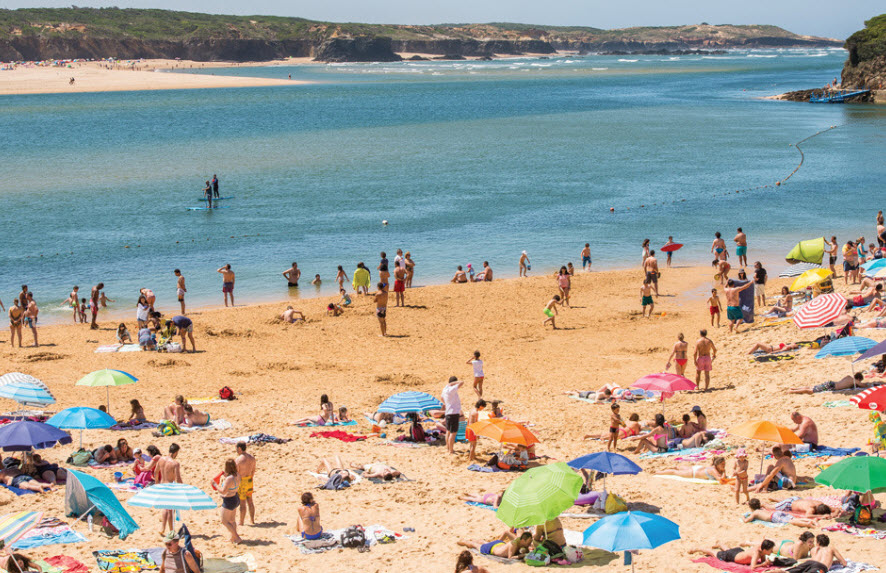Praia da Franquia (Odemira), Vila Nova de Milfontes, Portugal